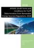 APSERC (Draft Terms and Conditions for Tariff Determination from Renewable Energy Sources) Regulations, 2018