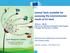 (some) Tools available for assessing the environmental needs at EU level
