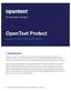 OpenText Protect. 1. Introduction. Software Maintenance Program Handbook