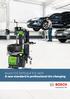 Bosch TCE 4470 and TCE 4475 A new standard in professional tire changing