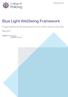 Blue Light Wellbeing Framework