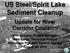 US Steel/Spirit Lake Sediment Cleanup Update for River Corridor Coalition