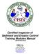 Certified Inspector of Sediment and Erosion Control Training Modules Manual (July 2017 Online Version)