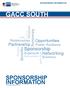 GACC SOUTH SPONSORSHIP INFORMATION. Sponsorship. Partnership. Networking. Opportunities. Benefits. Advertising. Public Relations