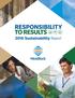 Table of Contents Sustainability Report WestRock 1