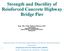 Strength and Ductility of Reinforced Concrete Highway Bridge Pier