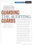 GUARDING GUARDS THE AUDITING. Opinion ANNUAL CONFERENCE. New technology and a total quality approach can reengineer the PCAOB inspection function.