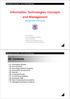 Information Technologies: Concepts and Management