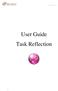 Task Reflection. User Guide