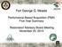 Fort George G. Meade. Performance Based Acquisition (PBA) Five-Year Summary. Restoration Advisory Board Meeting November 20, 2014