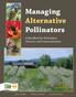 Managing Alternative Pollinators. A Handbook for Beekeepers, Growers, and Conservationists