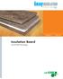Knauf Data Sheet PE-DS-2e Insulation Board. with ECOSE Technology
