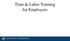 Time & Labor Training for Employees