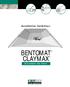 Installation Guidelines BENTOMAT CLAYMAX. Geosynthetic Clay Liners LINING TECHNOLOGIES