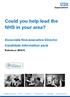 Could you help lead the NHS in your area?