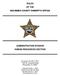 RULES OF THE ESCAMBIA COUNTY SHERIFF S OFFICE ADMINISTRATION DIVISION HUMAN RESOURCES SECTION