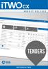 Tenders. New features in