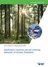 VTT PUBLICATIONS 769. Antero Moilanen & Muhammad Nasrullah. Gasification reactivity and ash sintering behaviour of biomass feedstocks