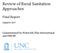 Review of Rural Sanitation Approaches