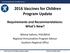 2016 Vaccines for Children Program Update
