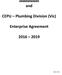 and CEPU Plumbing Division (Vic) Enterprise Agreement