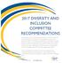 2015 DIVERSITY AND INCLUSION SURVEY 2017 DIVERSITY AND INCLUSION COMMITTEE REPORT RECOMMENDATIONS