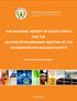 THE NATIONAL REPORT OF SOUTH AFRICA FOR THE SECOND EXTRAORDINARY MEETING OF THE CONVENTION FOR NUCLEAR SAFETY