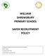 WILLIAM SHREWSBURY PRIMARY SCHOOL