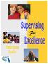 Supervising for Excellence Training Participant Guide Part II/Module Eleven 22-Jun-06 1