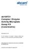 ab Complex I Enzyme Activity Microplate Assay Kit (Colorimetric)