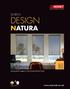 SCREEN DESIGN NATURA COLLECTION INTELLIGENT FABRICS FOR SOLAR PROTECTION.  Width: 250 cm