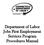 Department of Labor Jobs First Employment Services Program Procedures Manual