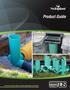 THE MOST ADVANCED NAME IN WATER MANAGEMENT SOLUTIONS. Product Guide