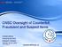 CNSC Oversight of Counterfeit, Fraudulent and Suspect Items