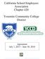 California School Employees Association Chapter 420. Yosemite Community College. District