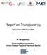 Report on Transparency