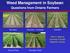 Weed Management in Soybean