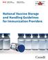 National Vaccine Storage and Handling Guidelines for Immunization Providers