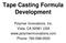 Tape Casting Formula Development. Polymer Innovations, Inc. Vista, CA USA  Phone:
