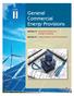 General Commercial Energy Provisions
