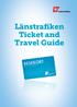 Länstrafiken Ticket and Travel Guide
