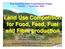 Land Use Competition for Food, Feed, Fuel and Fibre production