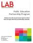 Public Education Partnership Program