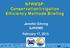 NFRWSP: Conservation/Irrigation Efficiency Methods Briefing. Jennifer Gihring SJRWMD February 17, 2015