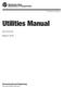 TECHNICAL MANUAL. Utilities Manual. M March Environmental and Engineering Environmental Services