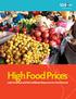 High Food Prices Latin American and the Caribbean Responses to a New Normal