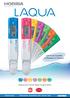 Lab-in-your-pocket. A Rainbow of Choices. Waterproof Pocket Water Quality Meter COND TDS 2 YEAR MADE IN JAPAN W A R R A N T Y