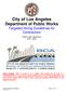 City of Los Angeles Department of Public Works Targeted Hiring Guidelines for Contractors