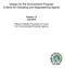Design for the Environment Program Criteria for Chelating and Sequestering Agents