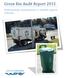 Green Bin Audit Report Understanding contamination in curbside organics collection